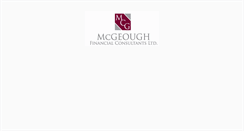 Desktop Screenshot of mcgeoughfinancial.ie